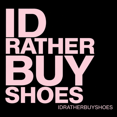 I’d Rather Buy Shoes Wall Art | Fashion Digital Download | Luxury Closet & Dressing Room Decor