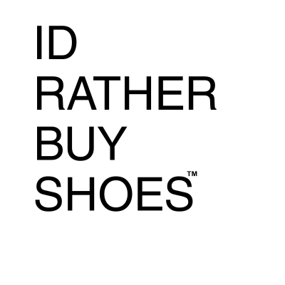 ID Rather Buy Shoes Wall Art | Fashion Digital Download | Closet & Dressing Room Decor