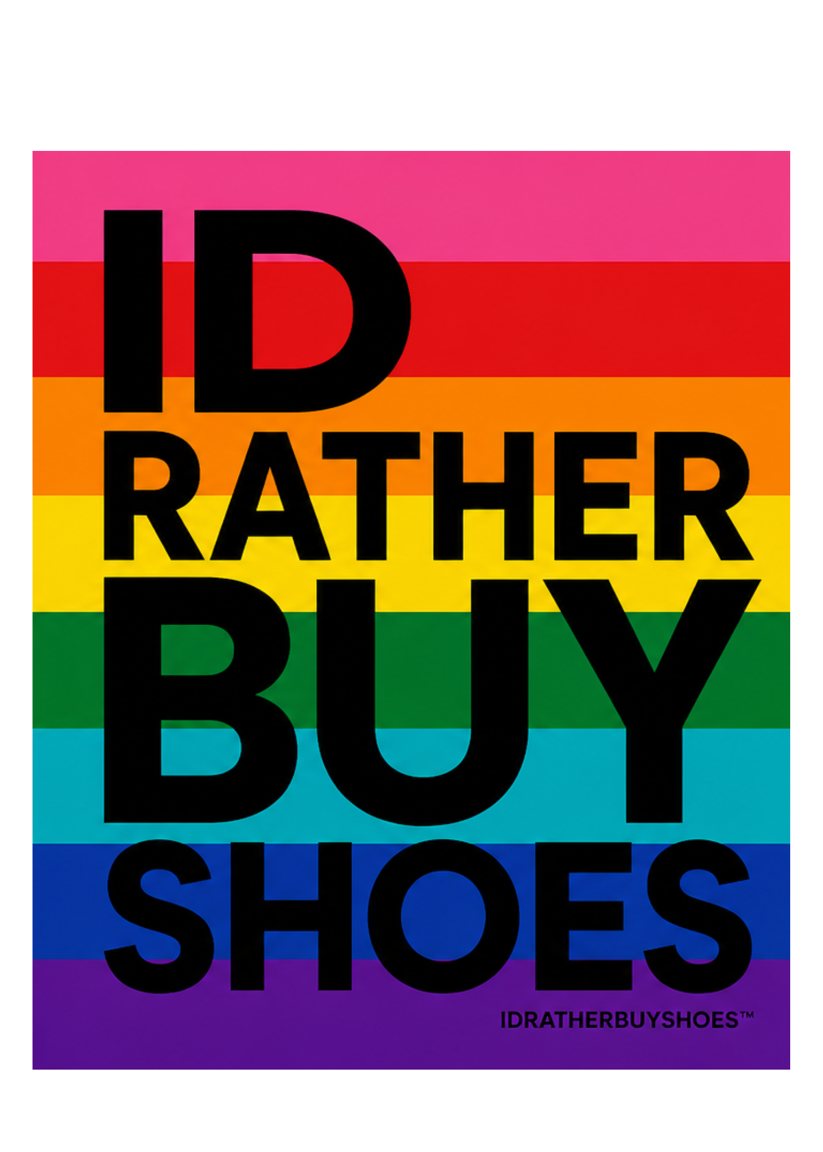IDRATHERBUYSHOES 5X7 Framed Art | Fashion Digital Download | Luxury Closet & Dressing Room Decor