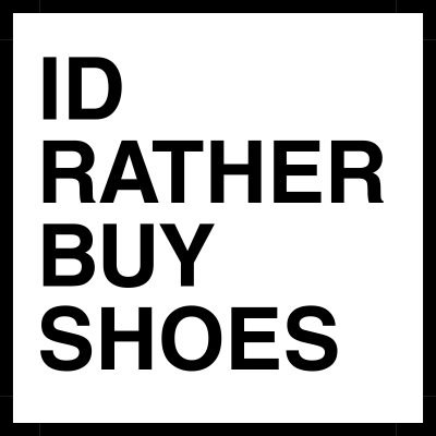 ID Rather Buy Shoes Wall Art | Fashion Digital Download | Closet & Dressing Room Decor